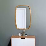 Rechteckiger Spiegel Ellipse New Art – Bild 2