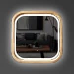 Quadratischer Spiegel mit LED-Beleuchtung Balance – Bild 2