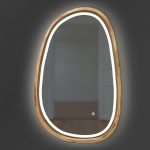 Asymmetrischer Spiegel mit LED-Beleuchtung Dali – Bild 2