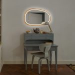 Asymmetrischer Spiegel mit LED-Beleuchtung Dali – Bild 9