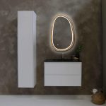 Asymmetrischer Spiegel mit LED-Beleuchtung Dali – Bild 7