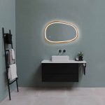 Asymmetrischer Spiegel mit LED-Beleuchtung Dali – Bild 6