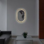 Kapsel Spiegel mit LED-Beleuchtung Freedom – Bild 7