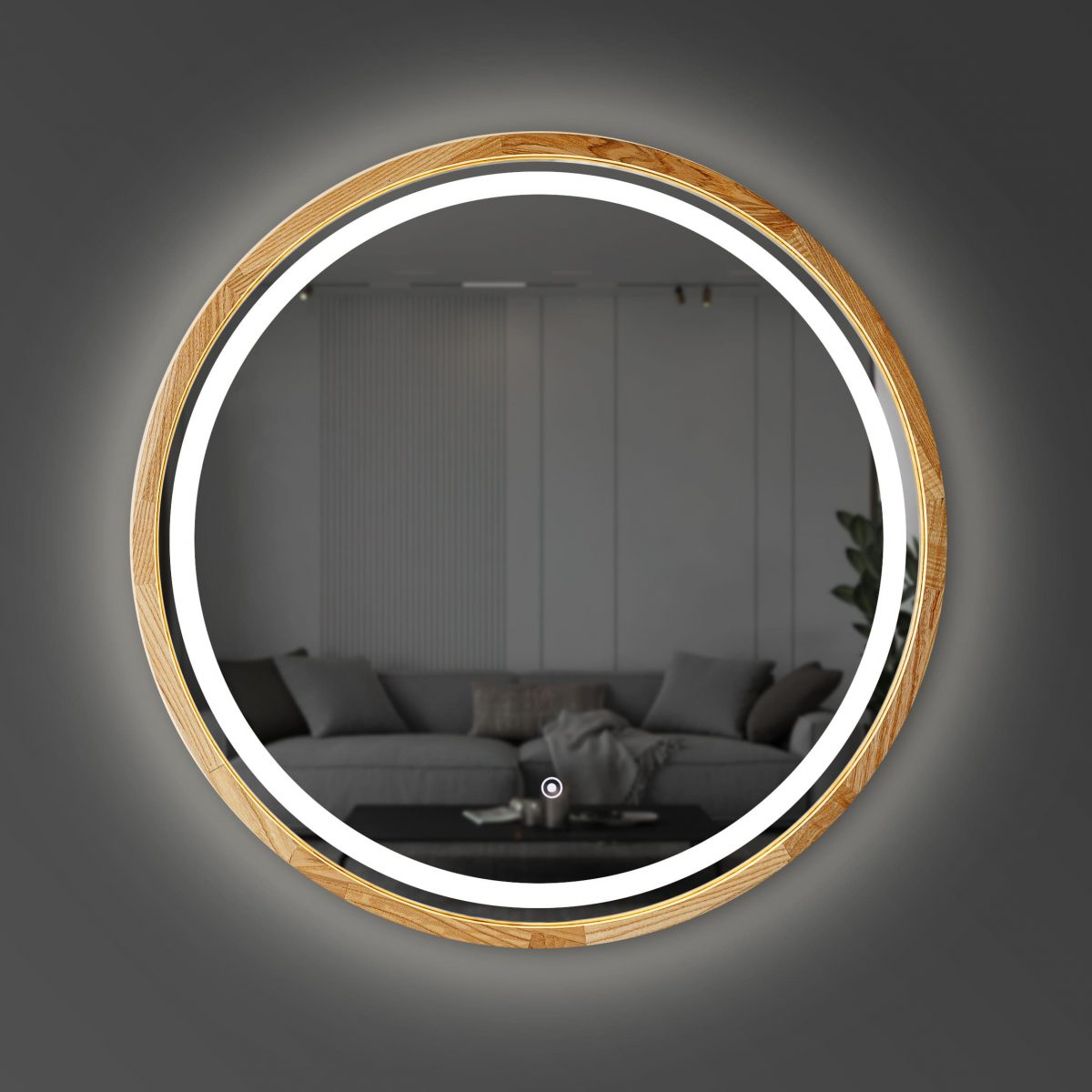 LED Round mirror Perfection - Image 2