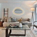 Asymmetrischer Spiegel mit LED-Beleuchtung Breton – Bild 5