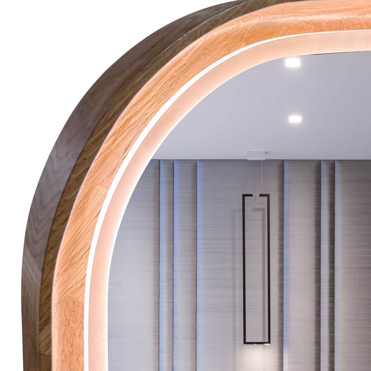 Spiegel mit LED-Beleuchtung Eclipse Square – Bild 6