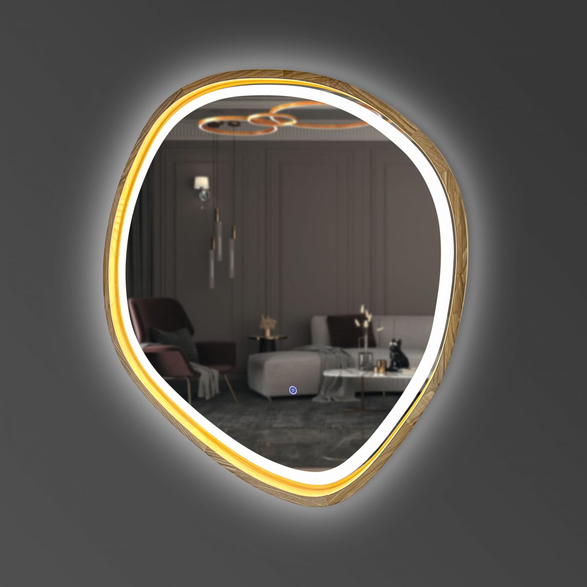 LED Asymmetrical mirror Miro - Image 5