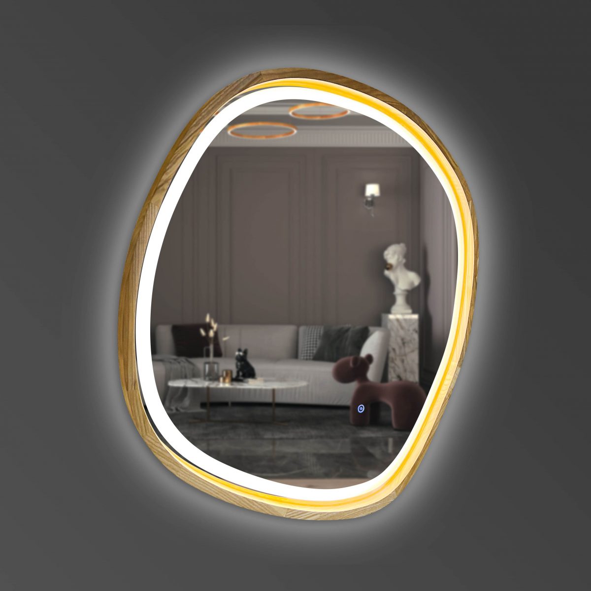 LED Asymmetrical mirror Miro - Image 4