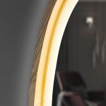 Asymmetrischer Spiegel mit LED-Beleuchtung Miro – Bild 3