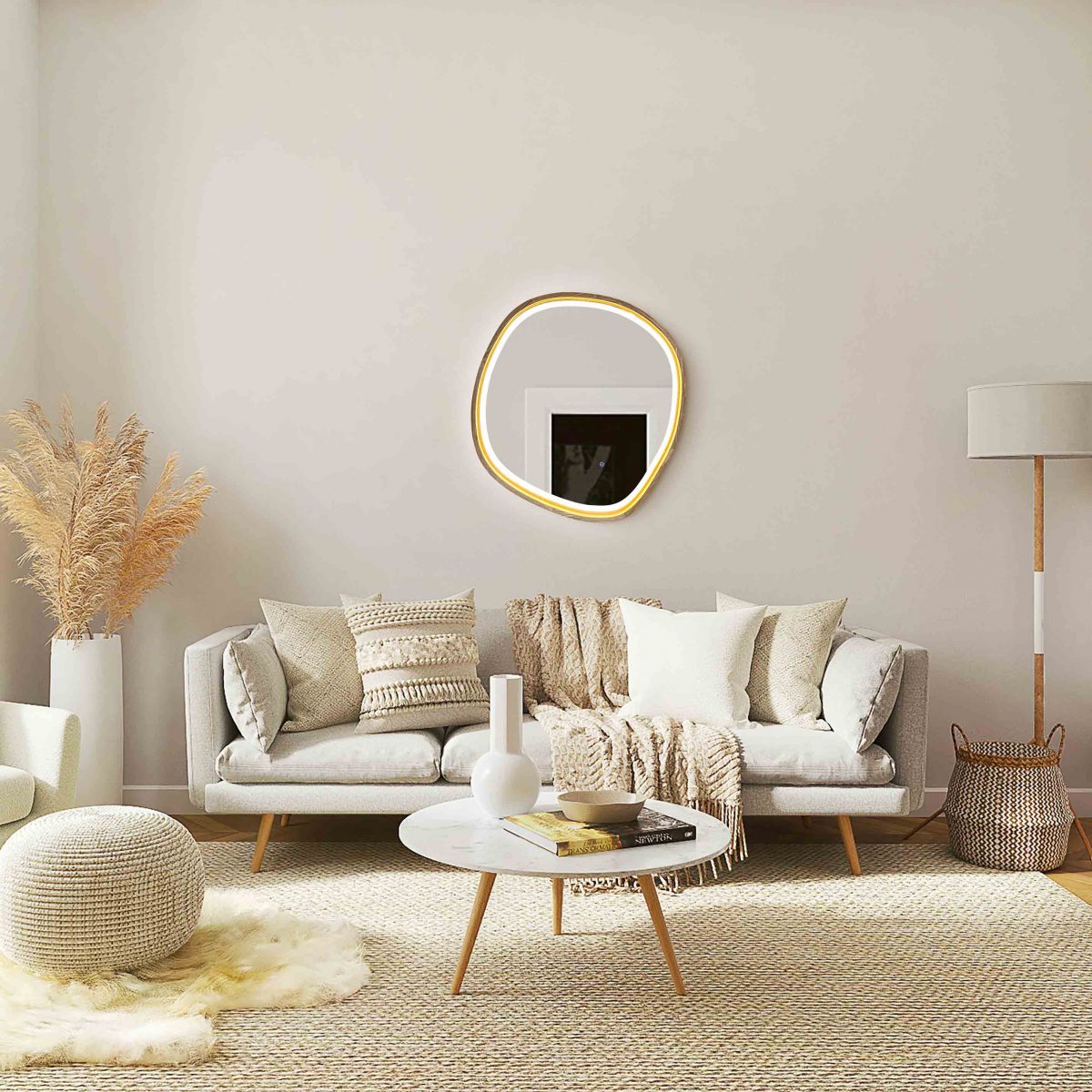 LED Asymmetrical mirror Miro - Image 6