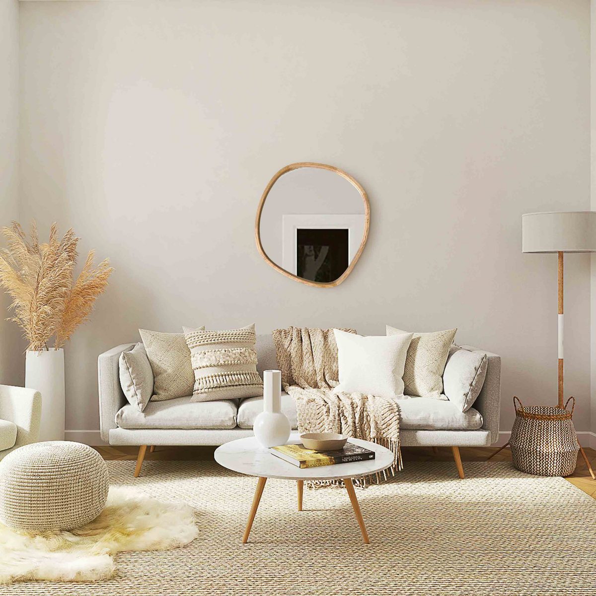 Asymmetrischer Spiegel Miro – Bild 6