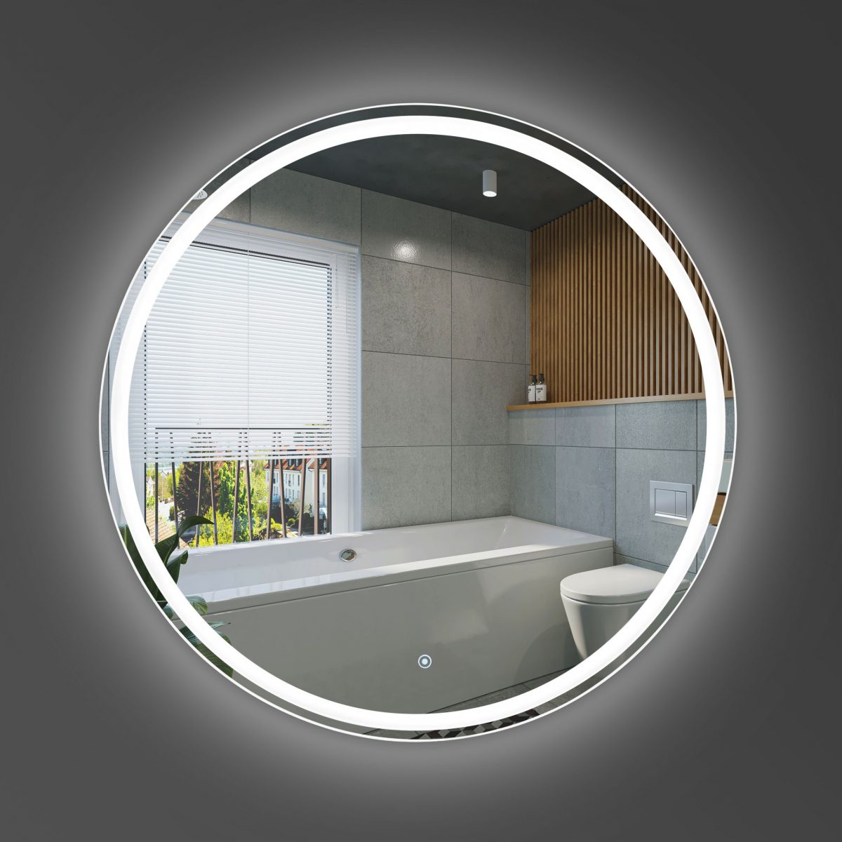 LED Runder Spiegel Perfection ONE – Bild 4