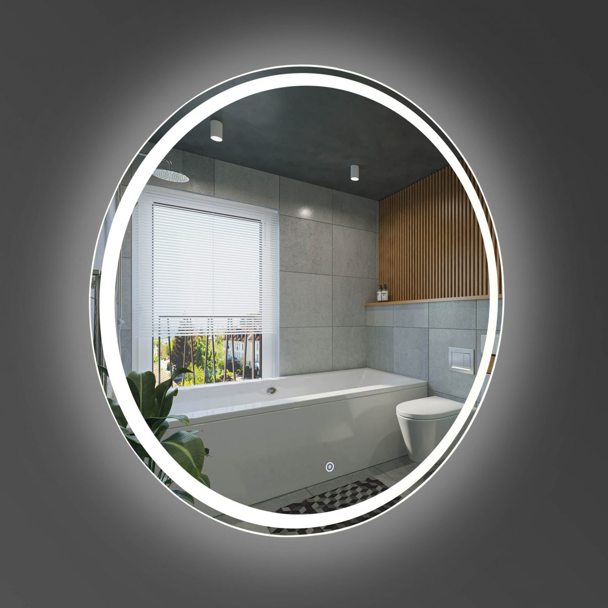 LED Runder Spiegel Perfection ONE – Bild 5