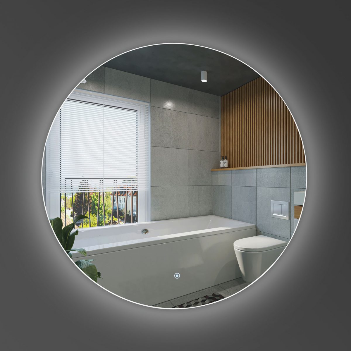 LED Runder Spiegel Perfection ONE – Bild 6