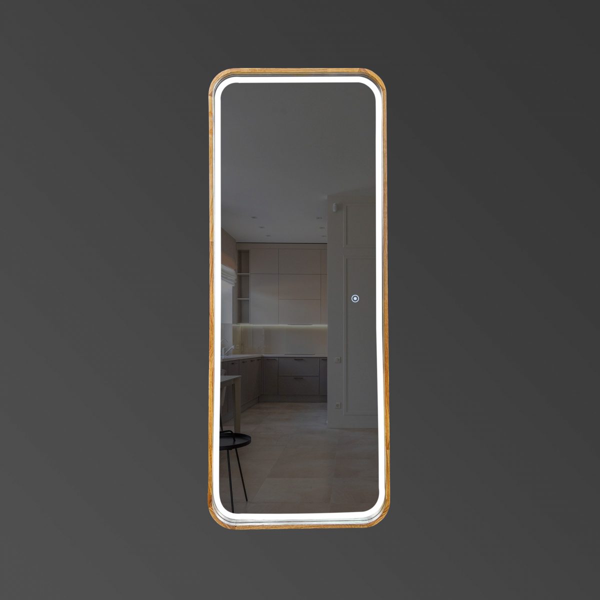 Rectangular floor mirror Reliability Slim LED - Image 4