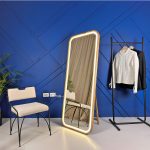 Rechteckiger Bodenspiegel Reliability SLIM Floor LED – Bild 6