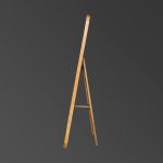 Arch mirror with LED lighting in a wooden frame - Image 2