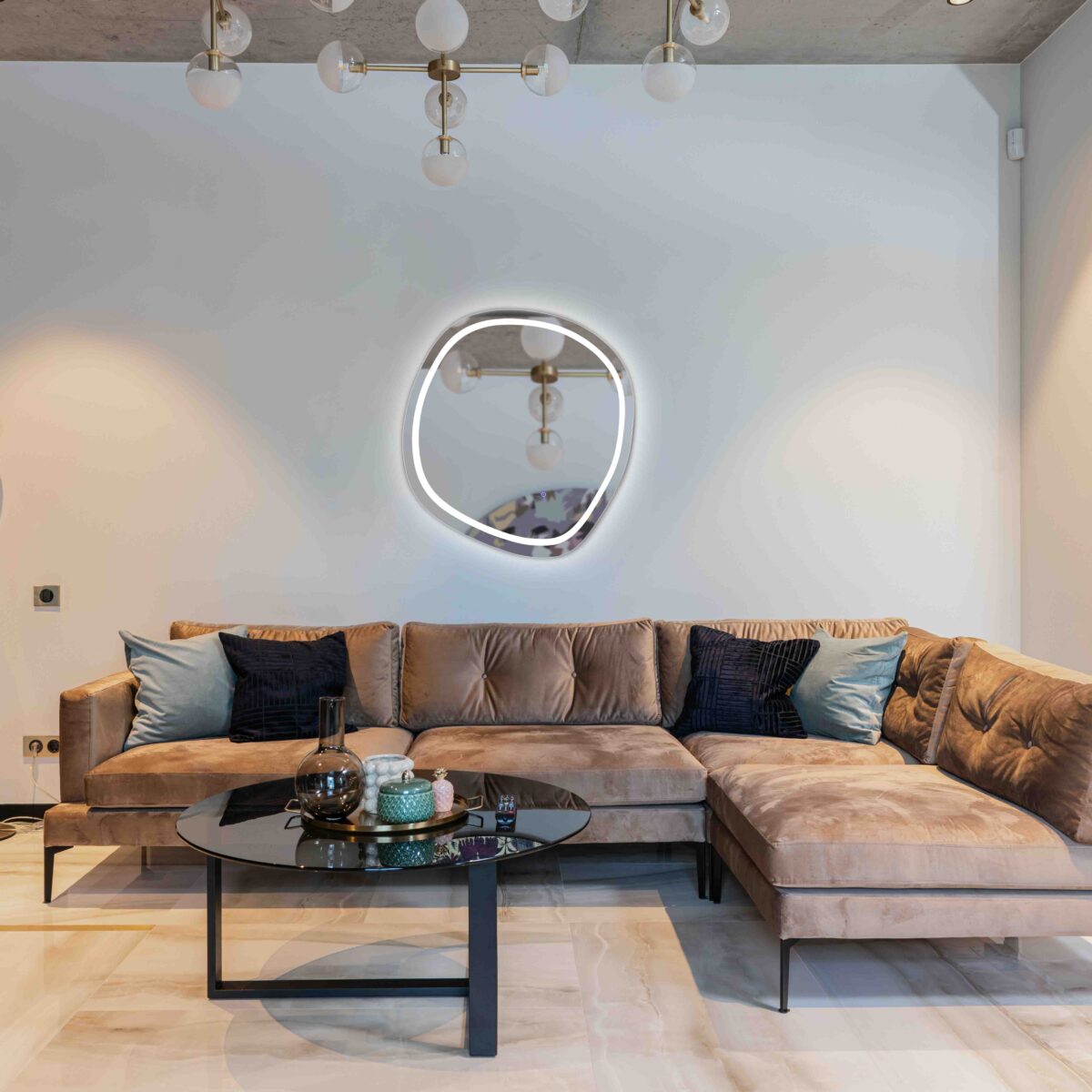 LED Miroir asymétrique Miro ONE – Image 1